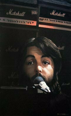 Dennis Mccallum; Many Times I Have Been Al..., 2015, Original Mixed Media, 16 x 25 cm. Artwork description: 241   Paul McCartney, Beatles  ...