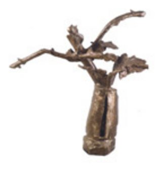 Domingo Garcia; Flower Vase, 2004, Original Sculpture Bronze, 3 x 5 feet. Artwork description: 241  Bronze Sculpture    ...
