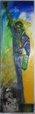Dominic Haberman; 68 Liberty, 2016, Original Painting Other, 24 x 79 inches. Artwork description: 241  
