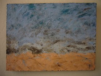 Kathy Donofrio; Ehukai 1, 2007, Original Painting Acrylic, 24 x 18 inches. Artwork description: 241  This is a paper pulp embedded acrylic painting. ...