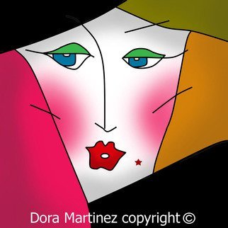 Dora Martinez, 'MAGIC', 2009, original Digital Art, 44 x 44  x 2 inches. Artwork description: 1911 Digital Art printed on canvas with glaze accentsDora Martinez Doram...