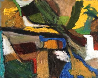 Bob Dornberg; Tt1 Farm, 2021, Original Painting Oil, 20 x 16 inches. Artwork description: 241 ABSTRACT FARM...