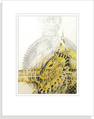 C. Doug Anderson; Time And Again  Glicee Prints , 2013, Original Drawing Other, 11 x 14 inches. Artwork description: 241   Process of creating. Time. High quality archival Glicee prints on Canvas $350. Shown with suggested mat. mat. Printed and shipped by the artist.           ...