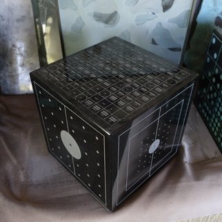 Duncan Laurie; Radionic Cube F12, 2016, Original Sculpture Granite, 8 x 8 inches. Artwork description: 241  8