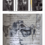 Durga Kainthola; Guernica And The History ..., 2004, Original Mixed Media, 46 x 46 inches. 