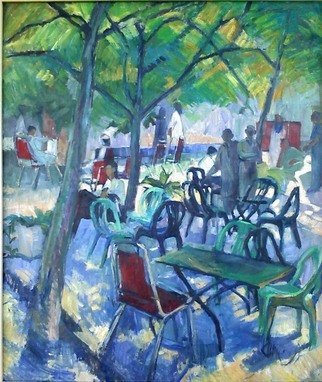 Durre Waseem; Lawrance Garden, 1996, Original Painting Oil, 30 x 36 inches. 