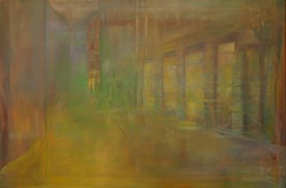 Dusanka Badovinac; Evening Windows, 2011, Original Painting Oil, 120 x 80 cm. 