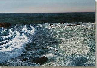 Edna Schonblum, 'Biarrtiz', 2006, original Painting Oil, 100 x 70  x 5 cm. 