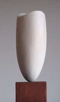 Lars Berg; Windbreath, 2012, Original Sculpture Wood, 10 x 30 cm. 
