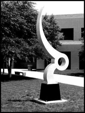 Esmoreit Koetsier; Injection, 2002, Original Sculpture Aluminum, 32 x 168 inches. Artwork description: 241 Located at Riverside Community CollegeNorco, Ca...