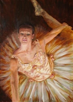 Elena Sokolova; Fair, 2014, Original Painting Oil, 50 x 70 cm. Artwork description: 241  Ballerina ...