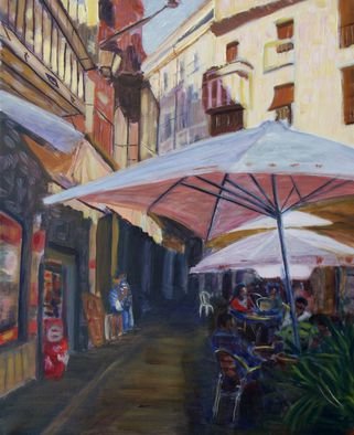 Elena Sokolova; The Street Of Toledo, 2015, Original Painting Oil, 40 x 50 cm. Artwork description: 241   The street of Toledo ...