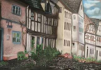 Eli Gross; Quedlinburg, Germany  , 2014, Original Pastel, 50 x 70 cm. Artwork description: 241  Pastelon Canson ...