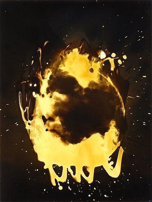 Andre Vesyelkin; All Consuming Fire, 1990, Original Photography Other, 7 x 9 inches. Artwork description: 241 This is one of the first pieces of art produced using photochemical process of painting. Developer and and fixative are applied to photo paper  no image exposure  to achieve range of colours and shades within one painting subject. It takes considerable amount of planning and discipline to ...