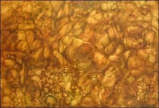 Niels Ellmoos; Collapse Of The Earth, 2003, Original Painting Oil, 120 x 60 cm. Artwork description: 241 A lyrical treatment of a landscape....