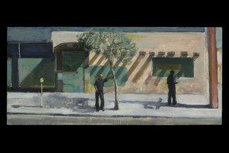 Gregory Elsten; On The Streets SF, 2011, Original Painting Oil, 18 x 12 inches. Artwork description: 241   figurative  ...
