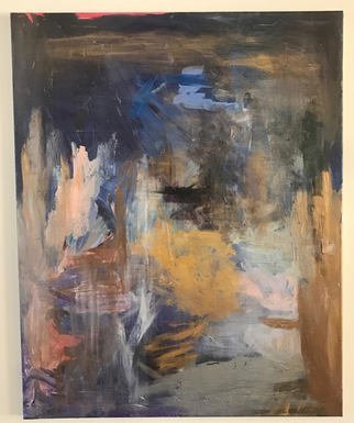 Elizabeth Griffith; Brisky Evening, 2017, Original Painting Acrylic, 24 x 36 inches. 