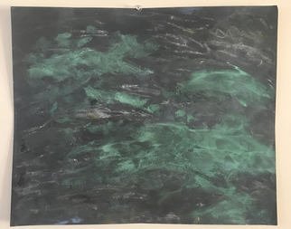 Elizabeth Griffith; Reflection, 2017, Original Painting Acrylic, 18 x 24 inches. 