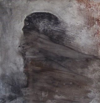 Emilio Merlina, Devil and angel, 2008, Original Drawing Charcoal, size_width{Africa_08-1209135081.jpg} X 580 mm