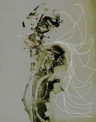 Emilio Merlina, 'I Love My Guardian Angel', 2015, original Digital Art, 0.4 x   cm. Artwork description: 30738   on canvas  ...