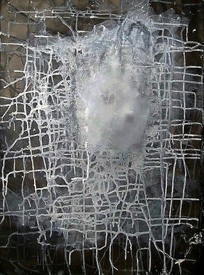 Emilio Merlina, 'A Spider Web In My Brain 08', 2008, original Painting Acrylic, 49 x 69  cm. Artwork description: 94563  acrylic on paper ...