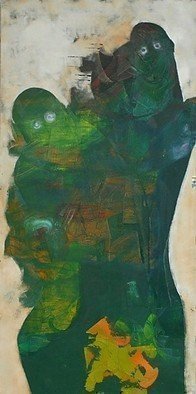 Emilio Merlina, 'Afrin', 2018, original Painting Oil, 60 x 120  cm. Artwork description: 3483 canvas , evolution of existing work...