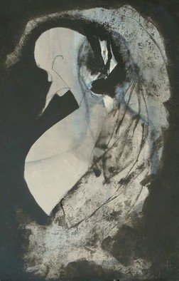 Emilio Merlina, 'An Angel Maybe', 2016, original Mixed Media, 45 x 72  cm. Artwork description: 12108 on canvas...