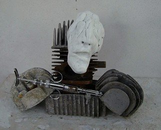 Emilio Merlina, 'Beating A Dead Horse', 2006, original Sculpture Mixed, 30 x 12  x 22 cm. 