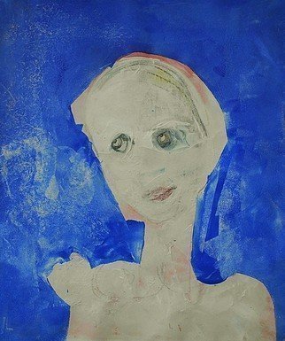 Emilio Merlina, 'Blue', 2015, original Mixed Media, 40 x 48  cm. Artwork description: 30048         on canvas        ...