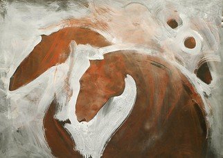 Emilio Merlina, 'Brown Horses', 2016, original Mixed Media, 100 x 70  cm. Artwork description: 19008     on cardboard          ...