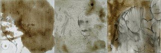 Emilio Merlina, 'Despite The Stains', 2018, original Mixed Media, 90 x 30  cm. Artwork description: 3828 on canvas...