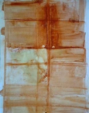 Emilio Merlina, 'Do Not Open That Window', 2006, original Pastel, 60 x 75  cm. Artwork description: 73863 red pastel on canvas...