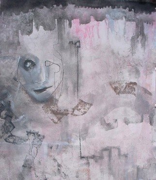 Emilio Merlina, 'Drawbridge', 2012, original Mixed Media, 41 x 47  cm. 