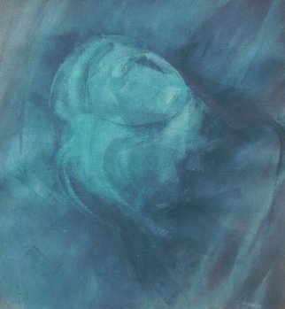 Emilio Merlina, 'Give My Blue Back To Me', 2007, original Painting Acrylic, 49 x 55  x 2 cm. Artwork description: 88353  acrylic on canvas ...