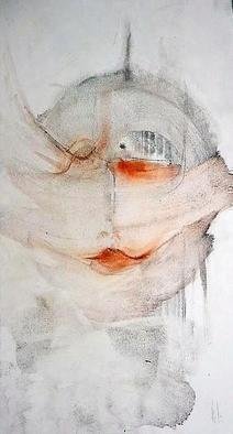 Emilio Merlina, 'I Tried To Erase You', 2006, original Drawing Charcoal, 30 x 56  cm. Artwork description: 84558 charcoal on canvas...