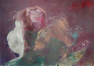 Emilio Merlina, 'In A Safe Place', 2017, original Painting Oil, 67 x 47  cm. Artwork description: 10728 canvas , evolution of existing work...