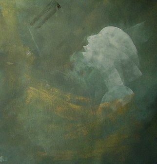 Emilio Merlina, 'In Love Moon', 2008, original Painting Acrylic, 540 x 520  x 2 cm. Artwork description: 80763  acrylic on canvas ...