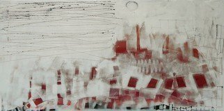 Emilio Merlina, 'Ironclad City', 2016, original Mixed Media, 120 x 60  cm. Artwork description: 15213  on canvas , evolution of existing work                           ...