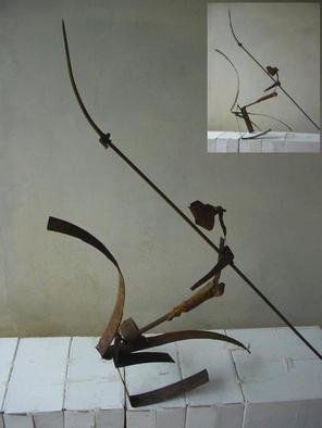 Emilio Merlina, 'Knight Errant', 2004, original Sculpture Mixed, 70 x 94  x 43 cm. Artwork description: 79038 rusty iron sculpture...