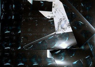 Emilio Merlina, 'Lost Soul X Ray', 2009, original Collage, 70 x 50  cm. 