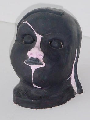 Emilio Merlina, Devil and angel, 1996, Original Sculpture Ceramic, size_width{magic_black-1032043320.jpg} X 16 cm