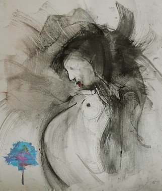 Emilio Merlina, 'Mother', 2015, original Mixed Media, 47 x 54  cm. Artwork description: 31428      on canvas     ...