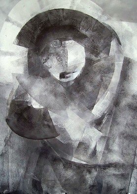 Emilio Merlina, Devil and angel, 2007, Original Painting Acrylic, size_width{one_way_trip-1180876614.jpg} X 700 mm