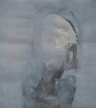 Emilio Merlina, 'Prayer To A Distant God ', 2013, original Mixed Media, 50 x 54  cm. 