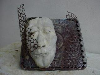 Emilio Merlina, 'Quiet 2', 2005, original Sculpture Mixed, 22 x 20  x 18 cm. Artwork description: 81453 rusty iron and terracotta...