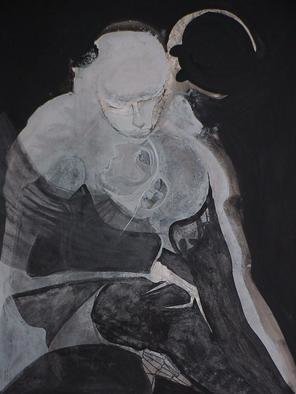 Emilio Merlina, 'Rescuer 2', 2004, original Drawing Other, 70 x 100  cm. Artwork description: 80763 charcoal and acrylic on paper...