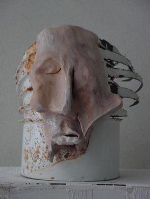Emilio Merlina, Devil and angel, 2004, Original Sculpture Mixed, size_width{sleepy_desert_wind_-1078746004.jpg} X 22 cm