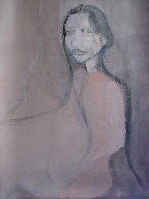 Emilio Merlina, 'Still A Child In Your Soul', 2005, original Mixed Media, 43 x 70  cm. Artwork description: 81453 oil and charcoal on canvas....