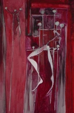 Emilio Merlina, 'Strange Room', 2004, original Mixed Media, 98 x 150  cm. Artwork description: 79038 A badly hanged up tie is waiting for its untidily distant shirt .My badly hanged up soul is waiting for its untidily distant body.e. m....