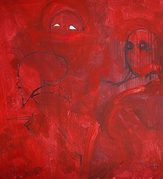 Emilio Merlina, 'That Way I Suppose', 2014, original Mixed Media, 61 x 66  cm. Artwork description: 36948  on canvas ...